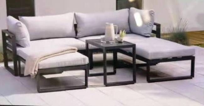 Двойной шезлонг Marta из алюминия