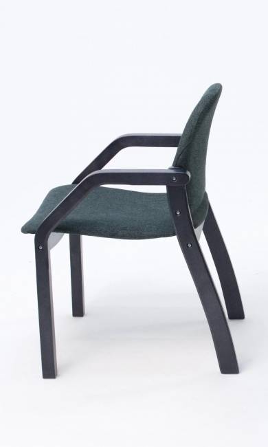 Стул-кресло Джуно 2.0 чёрный/зелёный Стул-кресло Джуно 2.0 чёрный/зелёный