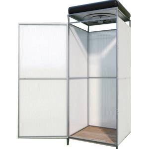 Душ дачный "Агросфера"+сотовый поликарбонат